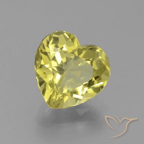 Apatita Ouro Terroso Natural 2.27ct, Coração, VVS-VS