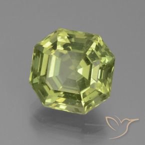 Apatita Medium Light Green Natural 4.78ct, Corte Octógono / Esmeralda, VS