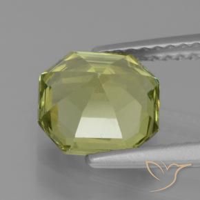 Apatita amarelo médio Natural 1.93ct, Corte Octógono / Esmeralda, VS