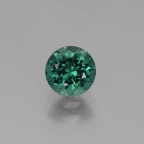 Apatita Azul esverdeado Natural 0.75ct, Corte Redondo, VS