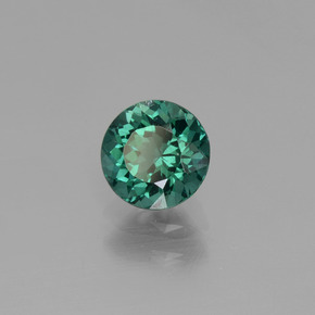 Apatita Azul esverdeado Natural 0.75ct, Corte Redondo, VS