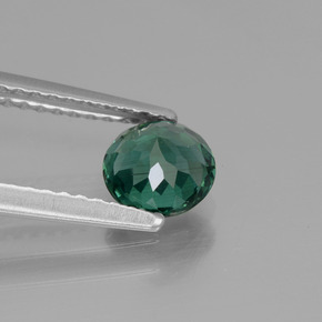 Apatita Azul esverdeado Natural 0.75ct, Corte Redondo, VS