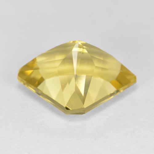 Apatita amarelo natural 5,84ct, forma extravagante, VVS-VS