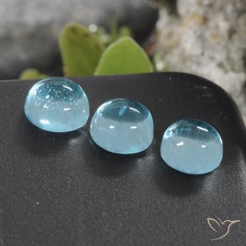 Pedras preciosas de Apatita Azul Maya Profundo natural de 1.46 ct, Redondo, Transparente