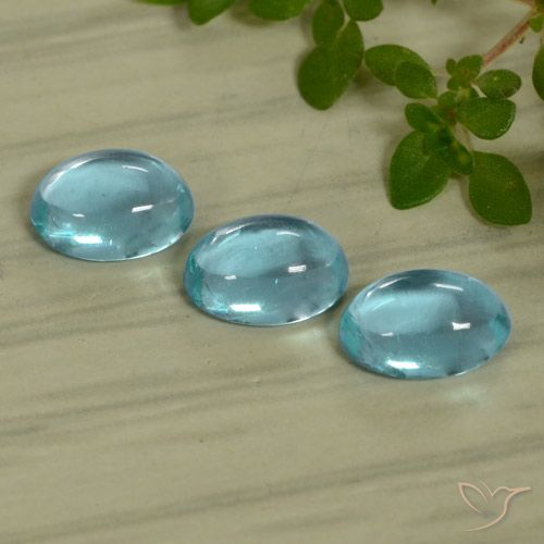 1.49ctw Natural Azul Esverdeado Claro Apatita, oval, Transparente