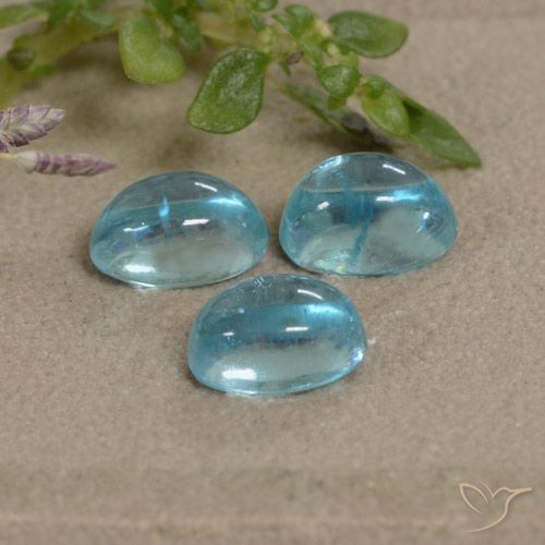 1.79ctw Natural Azul Esverdeado Claro Apatita, oval, Transparente