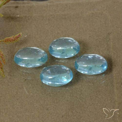 2.02ctw Natural Azul Esverdeado Claro Apatita, oval, Transparente