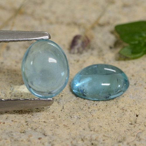 1.16ctw Natural tom azul-petróleo Apatita, oval, Transparente