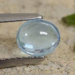 Apatita Teal Claro Natural 0.74ct, oval, Transparente