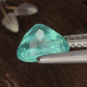 Apatita Teal Claro Natural 1.13ct, Corte Oval, VS