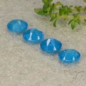 Pedras preciosas de Apatita Azure Profundo natural de 1.69 ct, oval, VS