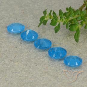 Pedras preciosas de Apatita Azul Azure Intenso natural de 2.01 ct, oval, VS