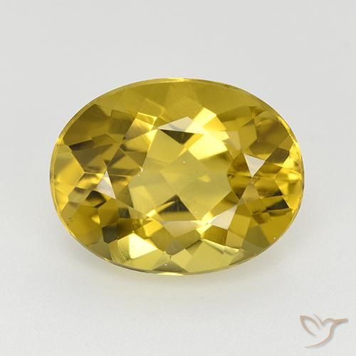 4.90ct Natural ouro amarelado Apatita, oval, VVS-VS