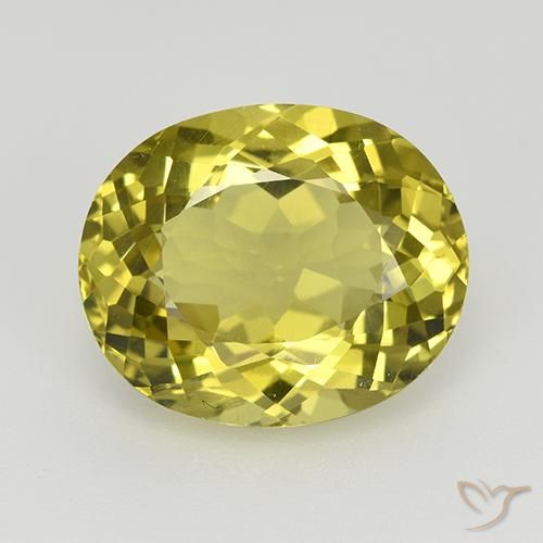 6.26ct Natural Amarelo Terroso Apatita, oval, VVS-VS