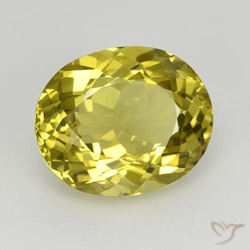 Apatita Amarelo Terroso Natural 6.26ct, oval, VVS-VS