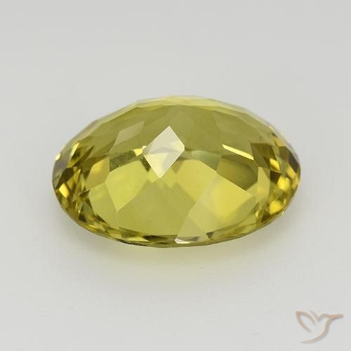 Apatita Amarelo Terroso Natural 6.26ct, oval, VVS-VS