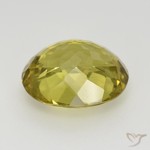 Apatita Amarelo escuro Natural 8.48ct, oval, VS