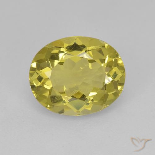 2.37ct Natural Amarelo claro Apatita, oval, VS