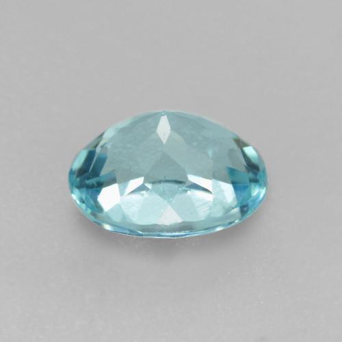 Apatita Aqua Blue Natural 0.57ct, Corte Oval, VS-SI