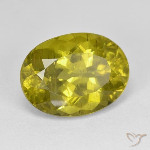 Apatita Medium Golden Brown Natural 11.46ct, oval, VS