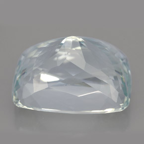 Água-marinha azul natural 26,63ct, almofada cortada, IF