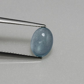 Água-marinha azul natural 1,86ct, transparente, transparente/translúcido