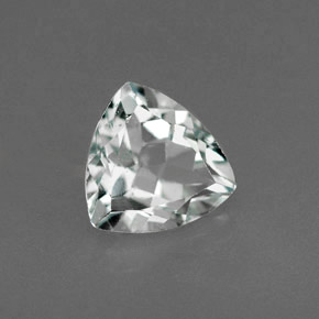 Água-marinha azul natural 1,08ct, trillion, VS