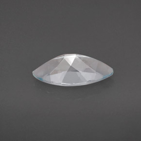 Água-marinha azul natural 1,61ct, marquise, VVS