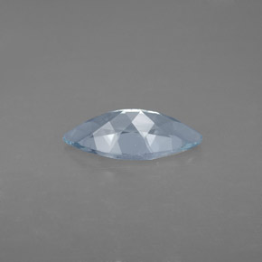 água-marinha Azul claro Natural 1.39ct, Marquesa, VVS