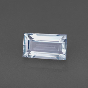 Água-marinha Azul claro Natural 0,81ct, baguete, VVS-VS