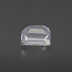 Água-marinha azul natural 0,84ct, baguete, VS