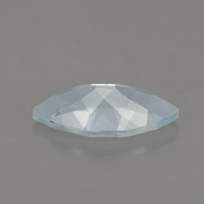 Água-marinha azul natural 1,50ct, marquise, VVS-VS