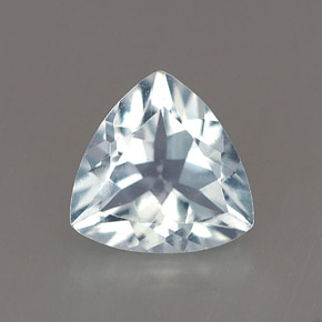 água-marinha Azul claro Natural 0.99ct, Trilhão, VVS
