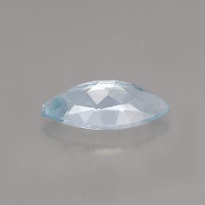 água-marinha Azul claro Natural 1.66ct, Marquesa, IF
