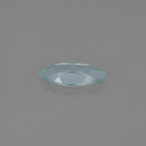 Água-marinha azul natural 0,82ct, marquise, VVS-VS