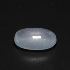 água-marinha Azul claro Natural 9.48ct, Corte Oval, Translúcido