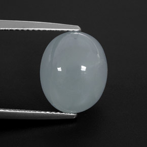 água-marinha Azul claro Natural 8.35ct, Transparente, Transparente/Translúcido