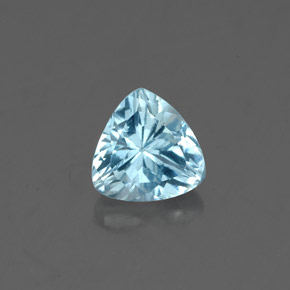 água-marinha Azul claro Natural 0.79ct, Trilhão, VVS-VS