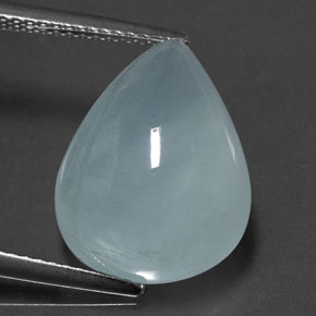 Água-marinha azul natural 11,50ct, transparente, transparente/translúcido
