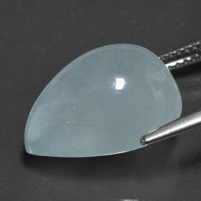 Água-marinha azul natural 11,50ct, transparente, transparente/translúcido