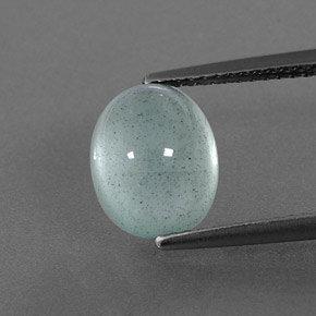 Água-marinha verde natural 3,39ct, transparente, transparente/translúcido