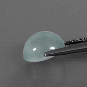 Água-marinha verde natural 3,39ct, transparente, transparente/translúcido