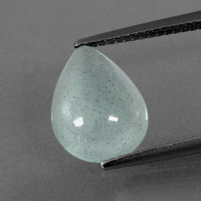 Água-marinha verde natural 3,38ct, transparente, transparente/translúcido