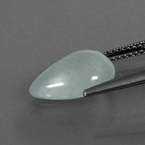 Água-marinha verde natural 3,38ct, transparente, transparente/translúcido