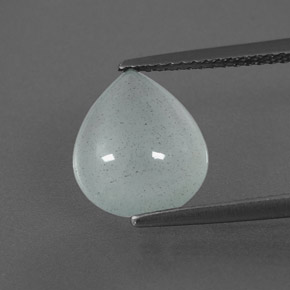 Água-marinha verde natural 3,20ct, transparente, transparente/translúcido
