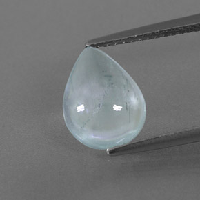 Água-marinha verde natural 2,29ct, transparente, transparente/translúcido