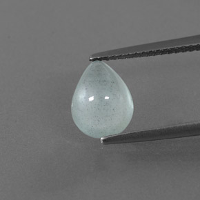 Água-marinha verde natural 2,03ct, transparente, transparente/translúcido