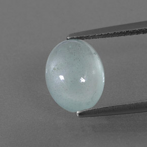 Água-marinha verde natural 2,57ct, transparente, transparente/translúcido