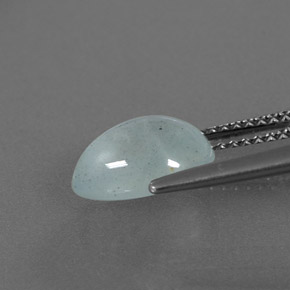 Água-marinha azul natural 2,25ct, transparente, transparente/translúcido