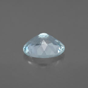 Água-marinha azul natural 1,66ct, corte oval, VS